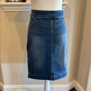 A/X Armani Exchange Denim Midi Pencil Skirt Size 6